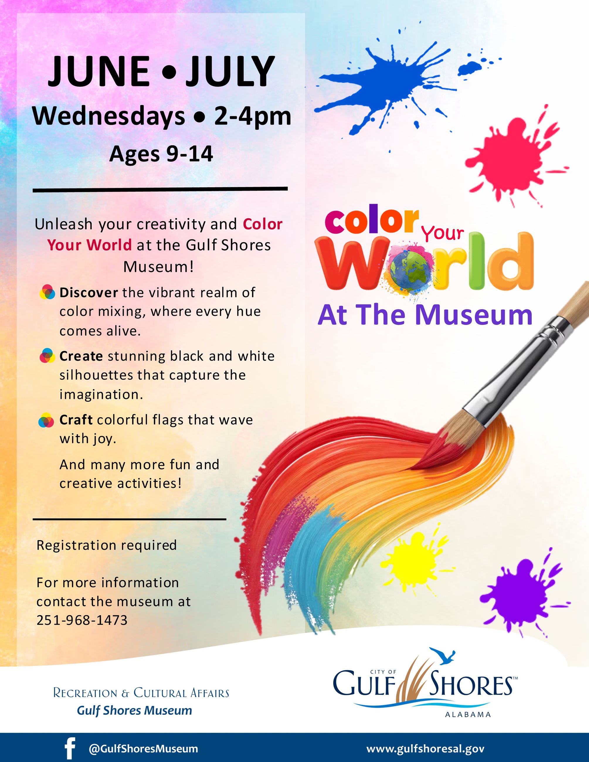 Museum Summer Reading Flyer