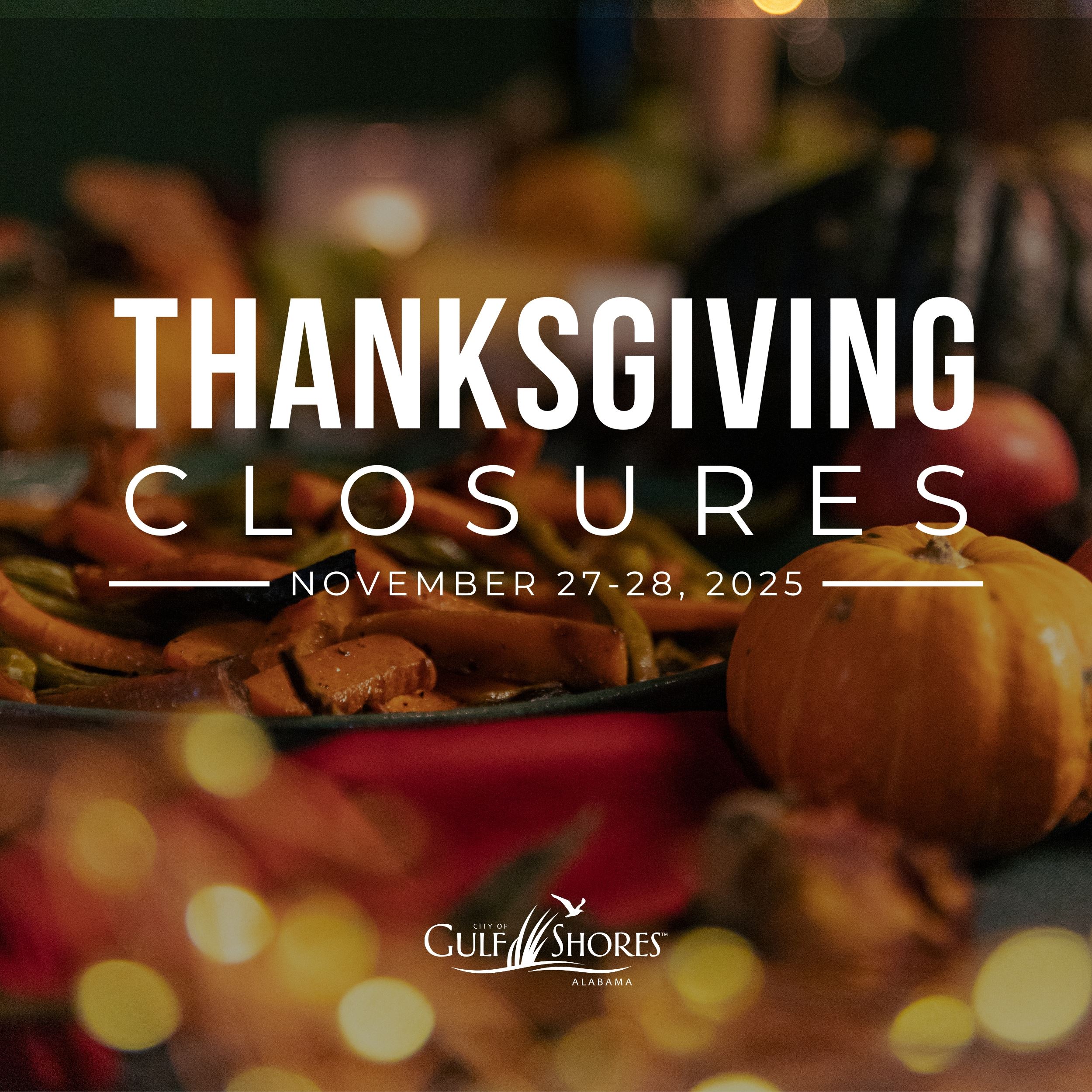 Thanksgiving Closures 2025